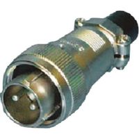 三和テクノロジーズ SANWA 丸型コネクタ SNSー20シリーズ 6極 PLEM11 SNS-2006-PLEM11 1セット(10個)（直送品）