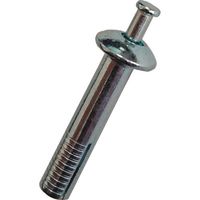 サンライズ工業 サンライズ ハイアンカー Tタイプ 鉄 ユニクロメッキ M4 首下長さ25mm(100本入り) T425 1箱(100本)（直送品）