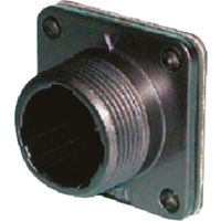 三和テクノロジーズ SANWA 防水コネクタ SNWー16シリーズ ダミーレセプタクル 角フランジ SNW-16-DS 1セット(10個)（直送品）