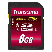 TranscendigZhjSDHCJ[h 8GB UHS-U1 600x TS8GSDHC10U1 1