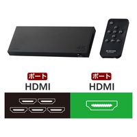 サンワサプライ 4入力1出力HDMI画面分割切替器(4K/60Hz対応) SW