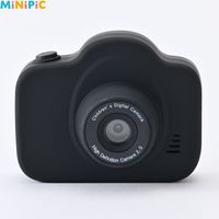 レクリッド キッズカメラ パステルブラック MINIPIC-PBK-AO 1台（直送品）