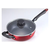 竹原製缶 グッドフル IH深型フライパン 22cm ガラス蓋付き PK-522G 1個（直送品）