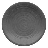 1956レストラン・サプライ プレート 22cm Planta プランタ プラスチック グレー 432534 1個（直送品）