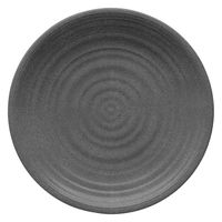 1956レストラン・サプライ プレート 27cm Planta プランタ プラスチック グレー 432533 1個（直送品）