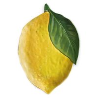 1956レストラン・サプライ プレート 44cm フレッシュレモン プラスチック 432555 1個（直送品）