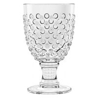 1956レストラン・サプライ ワイングラス 503ml ゴブレットグラス ホブネイル プラスチック クリア 433075 1個（直送品）