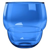 1956レストラン・サプライ コップ 414ml スタッキングバブル プラスチック コバルトブルー 433073 1個（直送品）