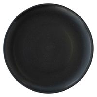 1956レストラン・サプライ プレート 21.5cm クープ ブラック 453466 1個（直送品）