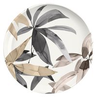 1956レストラン・サプライ プレート BALI LEAVES バンブーファイバー