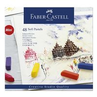ファーバーカステル クリエイティブスタジオ ソフトパステル 46色48本セット 128248 1個（直送品）