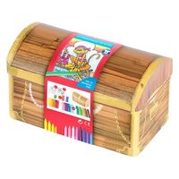 ファーバーカステル コネクターペン 33本 宝箱セット 155536 1個（直送品）
