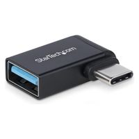 USB-C - USB-A変換アダプター　L型右向き　5Gbps　オス-メス（直送品）
