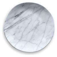 1956レストラン・サプライ プレート 27cm 大理石風 プラスチック メラミン 432422 1個（直送品）