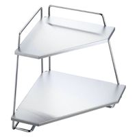 下村企販 コンロコーナーラック ステンレスプレートコンロコーナーラック 2段 409201 1個（直送品）