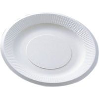 大黒工業 7834700パルプモールド容器(50枚入)プレート 18cm MM-7 1個（わけあり品）