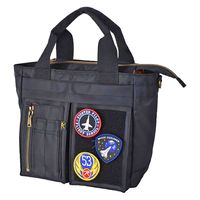 スワン ROTHCO エアフォース ミニトートバッグ 45079 ブラック 1個（直送品）