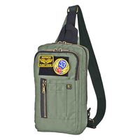 スワン ROTHCO エアフォース ボディバッグ 45080 カーキ 1個（直送品）