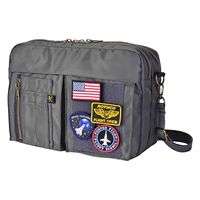 スワン ROTHCO エアフォース 横型ショルダーバッグ 45081 グレー 1個（直送品）