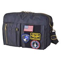 スワン ROTHCO エアフォース 横型ショルダーバッグ 45081 ブラック 1個（直送品）