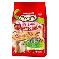 グラン・デリ ふっくら仕立て 低脂肪 食べやすい超小粒 国産 1.6kg（小分け5袋）1袋 ユニ・チャーム ドッグフード