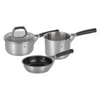 ツヴィリングヘンケルスZwilling Henckels鍋・フライパン3点セット ヘンケルス Style Basic 鍋・フライパンセット | ツヴィリング