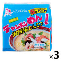 チャンポンめん海鮮風とんこつ 450g (1袋5食入) 1セット（1袋×3） イトメン
