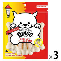 ディンゴ チキンボーンストロング M 小型～中型犬用 8本入 1セット（1袋×3）スペクトラム ブランズ ジャパン 犬用 おやつ