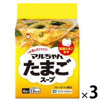マルちゃん たまごスープ 4食入5.6g×4 1セット（1個×3） 東洋水産