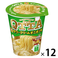 MARUCHAN QTTA サワークリームオニオン味82g 1セット（1個×12） 東洋水産