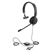 Jabra USBヘッドセット 両耳 MS認定Jabra Evolve2 40 SE 24189