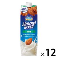 カゴメ アーモンド・ブリーズ 微糖 1000g 1セット（12本）