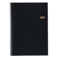 日本能率協会マネジメントセンター 【2025年4月版】NOLTY 能率手帳 A5 片側1週間+ノート 黒 9607 1冊（直送品）