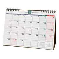 日本能率協会マネジメントセンター 【2025年4月版】 NOLTYカレンダー卓上 B6横 月曜始まり U248 1冊（直送品）