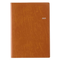 日本能率協会マネジメントセンター 【2025年4月版】NOLTY エクリ A5-1 片側1週間+ノート キャメル 9672 1冊（直送品）