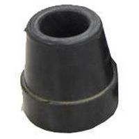 ウェルファン 夢ライフ 4点ステッキ用先ゴム 4コ ブラック 9742 1セット（直送品）