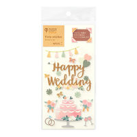 fUCtB V[ PCM ^Cg  P[L Happy Wedding 82513006 1Zbg(1pbN×5)iij