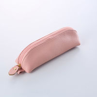 ガルフストリーム 革三角ペンケースサーモンピンク GRE-SKP-08 1個（直送品）