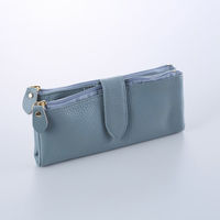 ガルフストリーム 革ツインペンケースブルーグレー GRE-TWN-05 1個（直送品）