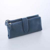 ガルフストリーム 革ツインペンケースネイビー GRE-TWN-02 1個（直送品）