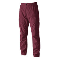 TS DESIGN ハイブリッドコットンカーゴパンツ ワイン L 3614 1着（直送品）