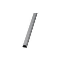 オーム電機 配線モール タフモール Mサイズ グレー 1m DZ-TMMG（わけあり品）