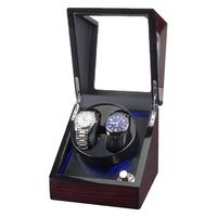 武興商事 LED ライト付き ワインディングマシーン 2本 マブチモーター 自動巻き上げ 100932 1個（直送品）