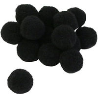 日本紐釦貿易 カラー凡天 径約10mm 13ブラック BCN10-13 1袋(50個)