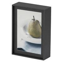 ナカバヤシ ペーパーステーショナリー 紙製フォトフレーム L判 89×127mm ストーングレー F-TPA-101-N 1個