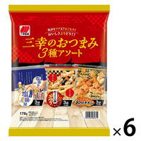 Amazon.co.jp: 三幸製菓 三幸のおつまみ3種アソート 176g : 食品