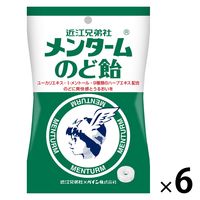 メンタームのど飴 6袋 パイン のど飴 キャンディー 個包装