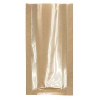 武蔵野産業 食品袋 エコ・デリ無地未晒 4580311241546 1セット(1袋(100枚入)×30)（直送品）