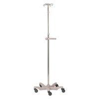 松吉医科器械 マツヨシIVスタンド(4個掛) MY-2237 点滴スタンド MY-2237(アイボリー) 1台（直送品）