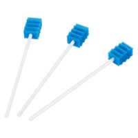 【口腔ケアスポンジ】 マツヨシ口腔ケアスポンジ(波形)(ブルー)10ポンイリ 1袋(10本入)（直送品）